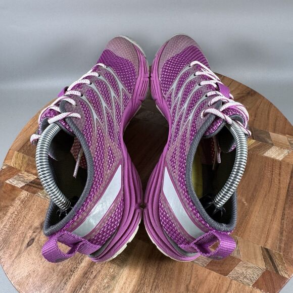 S Merrell Road Glove Dash 3 Women’s Size 7.5 Purple Ice Trail Running Shoes Used - Picture 5 of 8